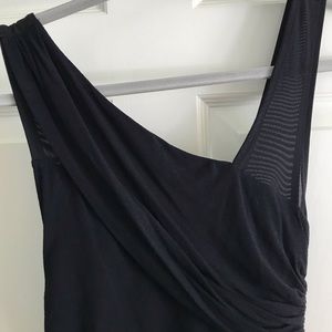 Express Black Fitted Dress